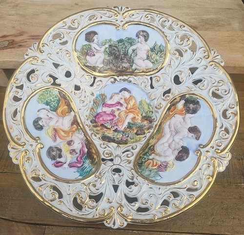 Vintage capodimonte large - vintage,