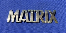 TOYOTA MATRIX - CAR BADGE / EMBLEM - 127 X 37 MM