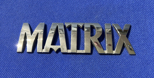 Toyota matrix car badge - matrix,