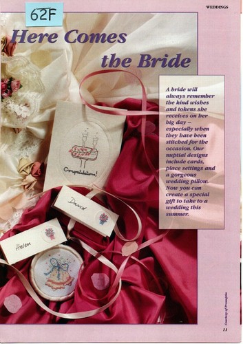 Cross stitch chart wedding - cross,
