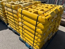 Heras Hi Viz Fencing Feet /Site Security Base /Used Hi Viz Fence Feet @£4.95each