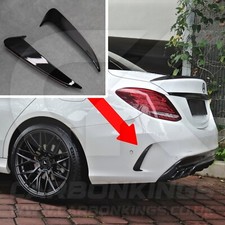 Gloss Black Rear Bumper Side