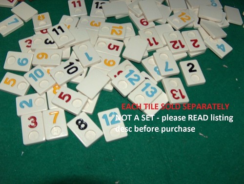 Rummikub pieces made - pieces, israel