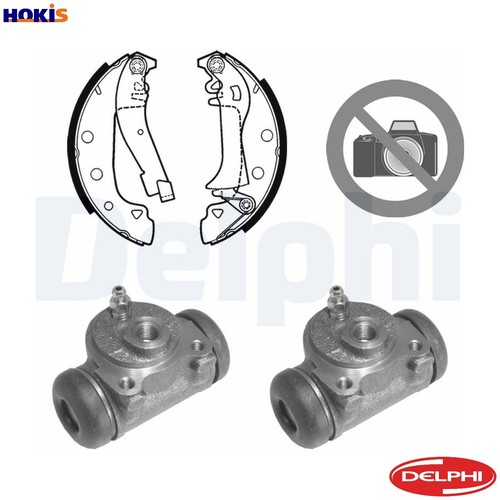 Brake shoe set 631 for - brake,