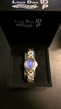 Womens Silver And Gold Louis Dino Picador Watch In Box 