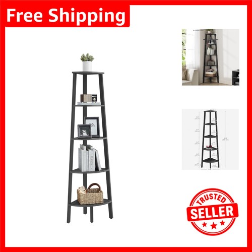 Space saving corner shelf unit - space-saving,