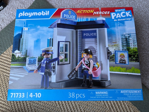 Playmobil figures boxed police - boxed,