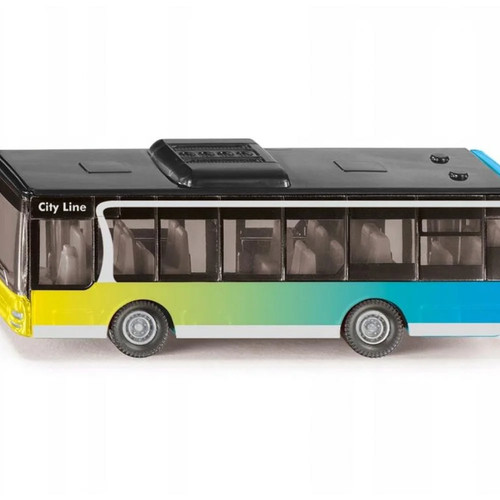 Siku grey city bus - bus, top