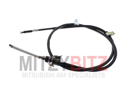 Handbrake cable rear left - handbrake,