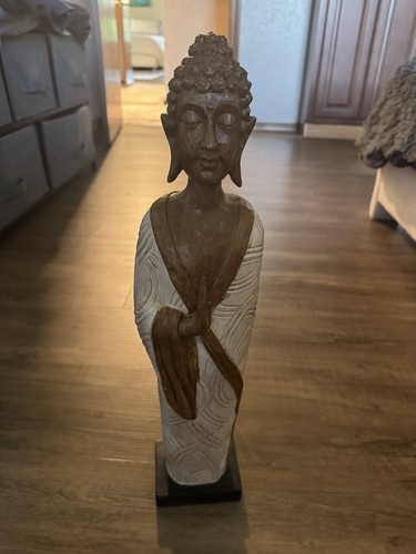 Hand carved wooden - 50”,