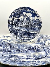 Myott 2 Plates / Ironstone /