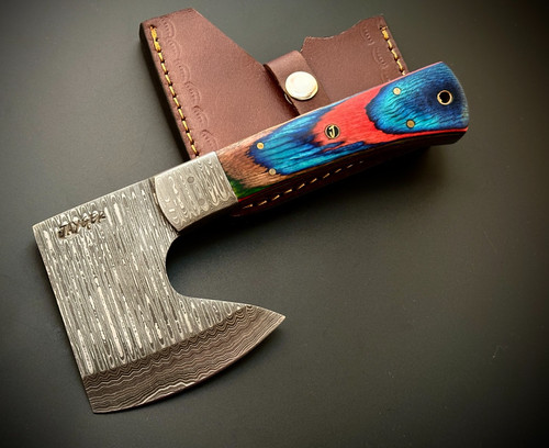 Handmade axe damascus - handmade, |