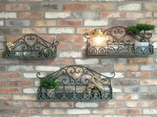Ornate Metal Wall Hung