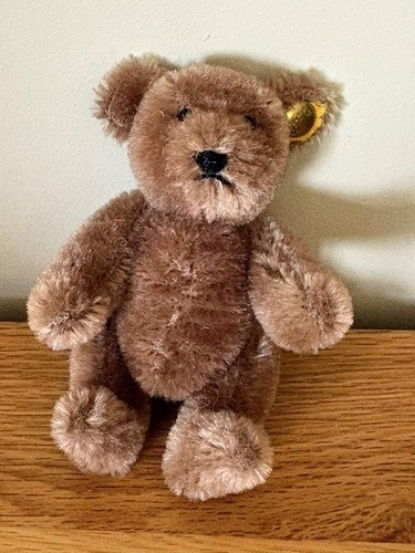 Steiff miniature brown teddy - steiff,