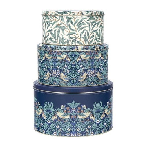 Cake storage tins stackable - storage,