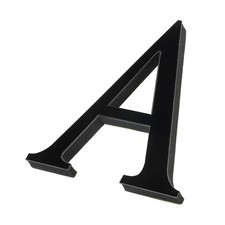 3D Acrylic Alphabet Mirror