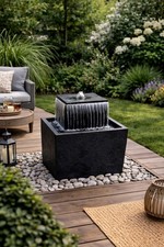 Modern Slate Water Fountain