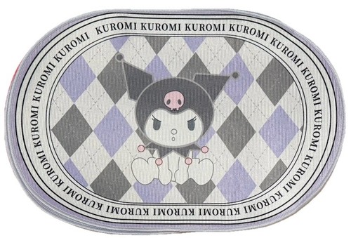 Kuromi bedroom mat sanrio - bedroom,