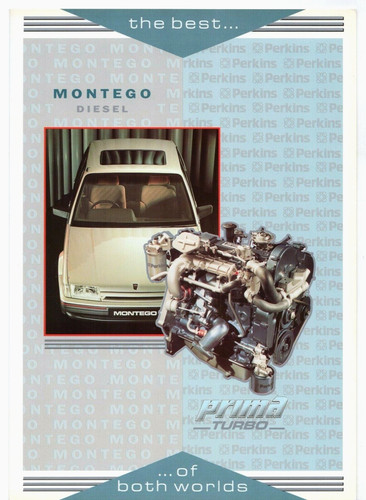Rover montego turbo diesel - rover,