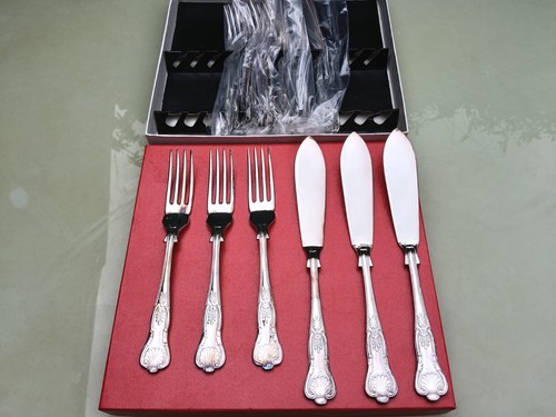 Vintage boxed set pairs fish - boxed,
