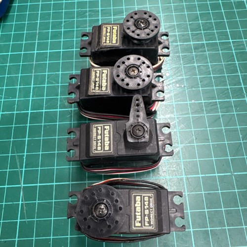 Four futaba servos - futaba, fp-s148