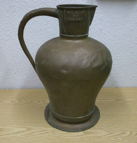 Antique large whole milk jug - antique,