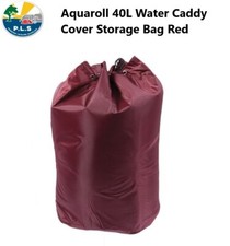Aquaroll 40L Litre Water Caddy Storage Cover Burgundy Caravan Motorhome BDARC41 