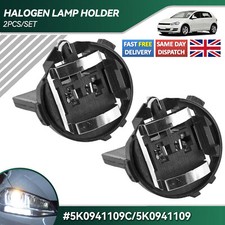 2x FRONT HEADLIGHT BULB HOLDER
