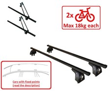 Roof Rack + Bike Racks for 2