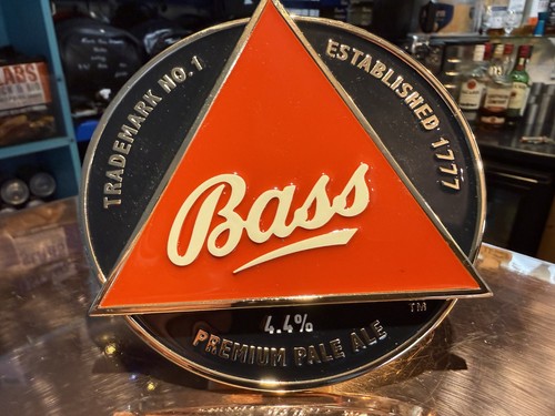 Draught bass metal pump clip - draught,