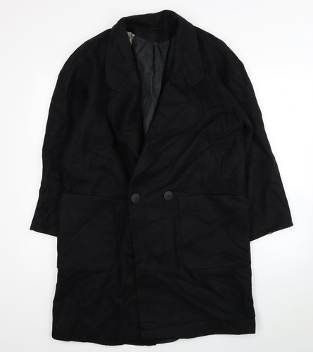 Preworn womens black pea - preworn, coat