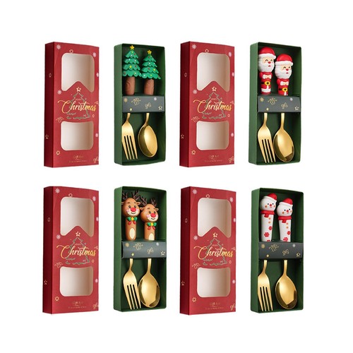 Pieces christmas spoon and - 2,