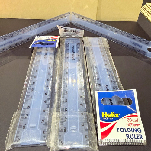 Helix 30cm 300mm folding ruler - folding,