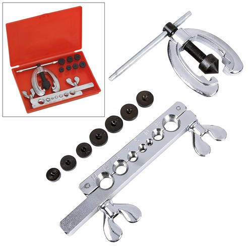 Brake pipe flaring tool kit - flaring,