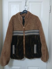 UGG Jacket Womens Large Brown