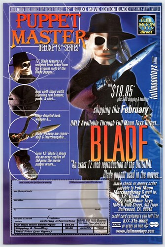 Print 1999 puppet master - ad,