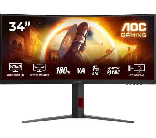 Aoc cu34g4 gaming monitor - 34",