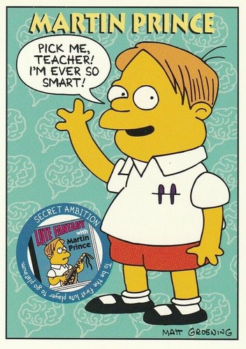 1994 skybox bongo the simpsons - 1994,