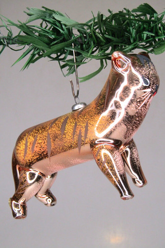 Vintage blown glass - vintage, tiger