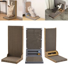 Large Cat Scratcher Board L Shape Cat Scratch Pad Cat Scratching Cardboard Sofa