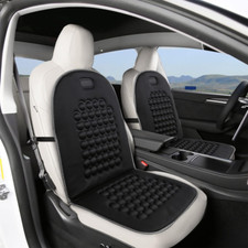 2Pcs Car Front Seat Chair Cushion Soft Pad Cover Protector Comfortable Mat UK