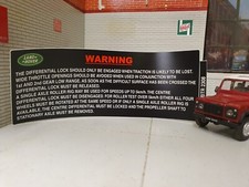 Land Rover Defender Diff Lock