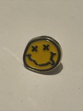 Smiley Face Enamel Pin Badge