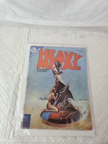 Heavy metal magazine may - magazine, 1979
