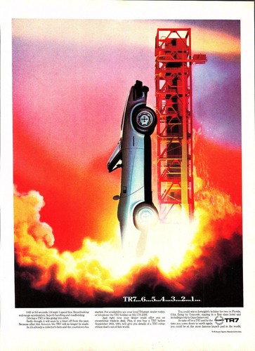 Advert for triumph - advert,