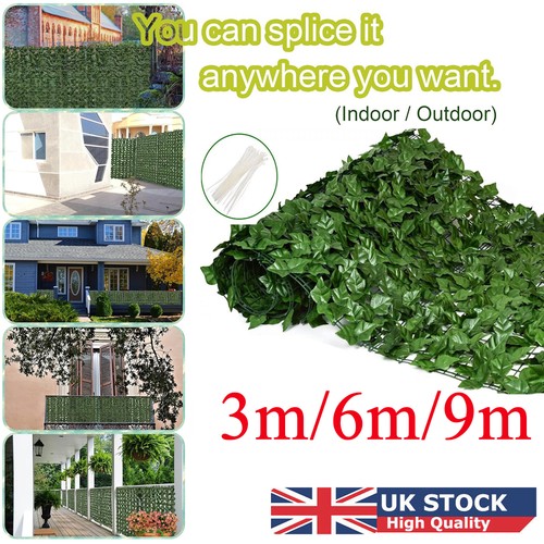 1mx3m artificial ivy hedge - 1mx3m,