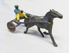 Vintage Metal Sulky Racing