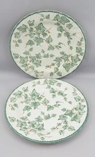 BHS Country Vine Ivy Dinner Plates appr 10"/26cms 2 x Vintage