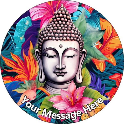 Buddha flowers personalised - flowers,