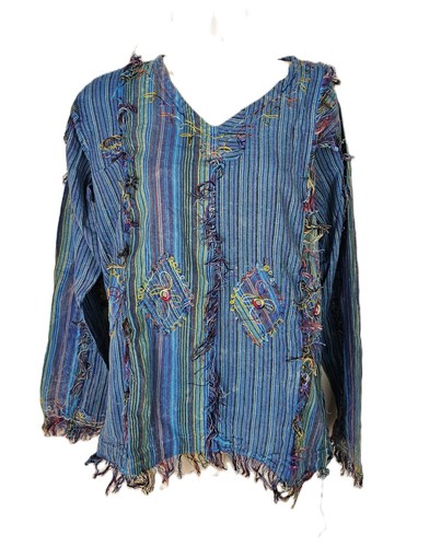 Handmade gypsy cotton striped - handmade,
